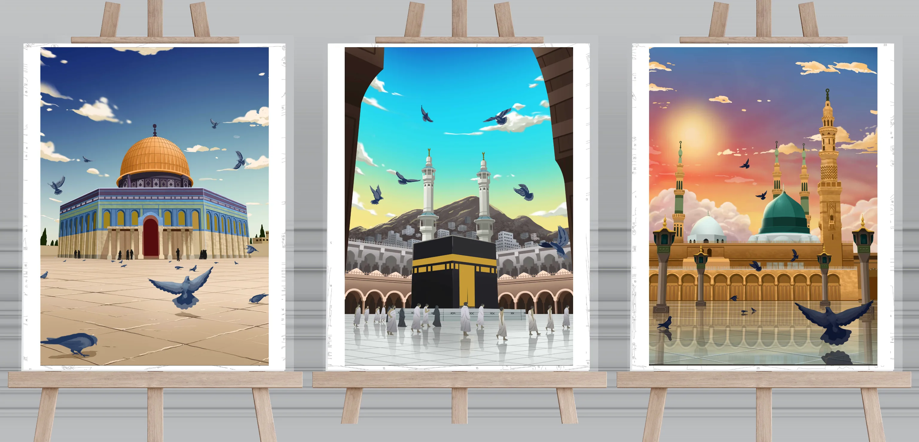 Islamic Paint by Numbers